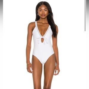 TULAROSA Arbor One Piece in White